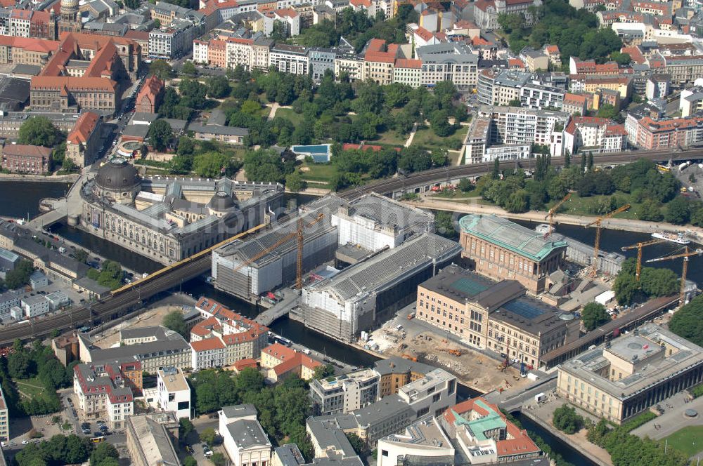 Berlin von oben - Berliner Museumsinsel