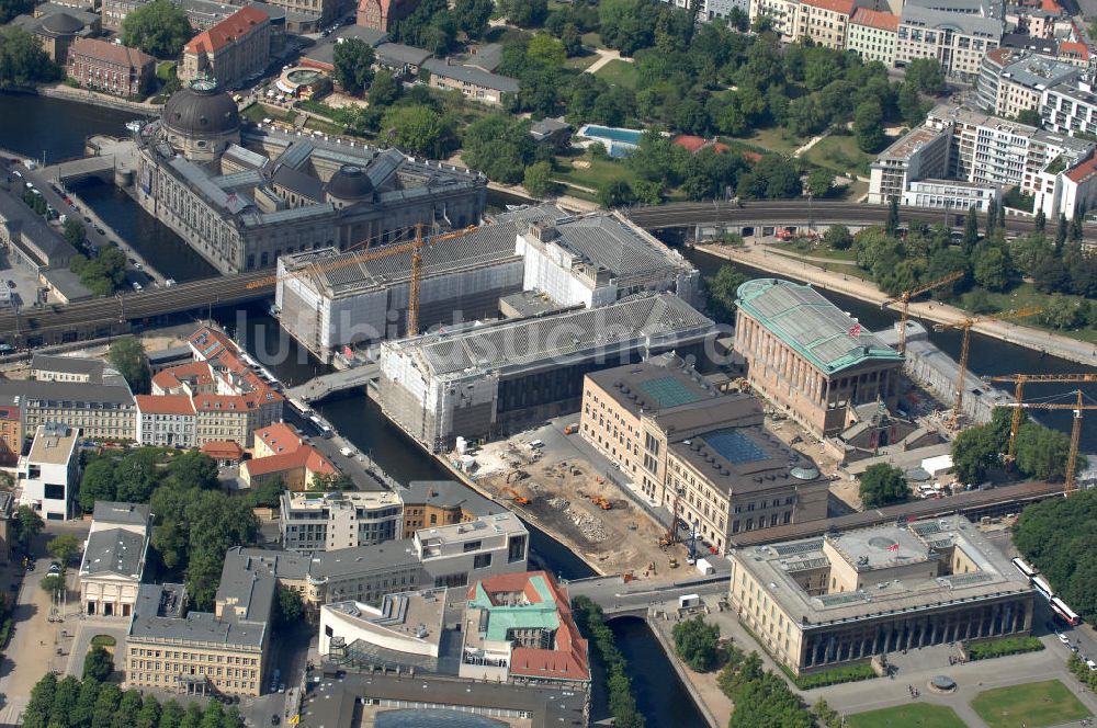 Luftbild Berlin - Berliner Museumsinsel