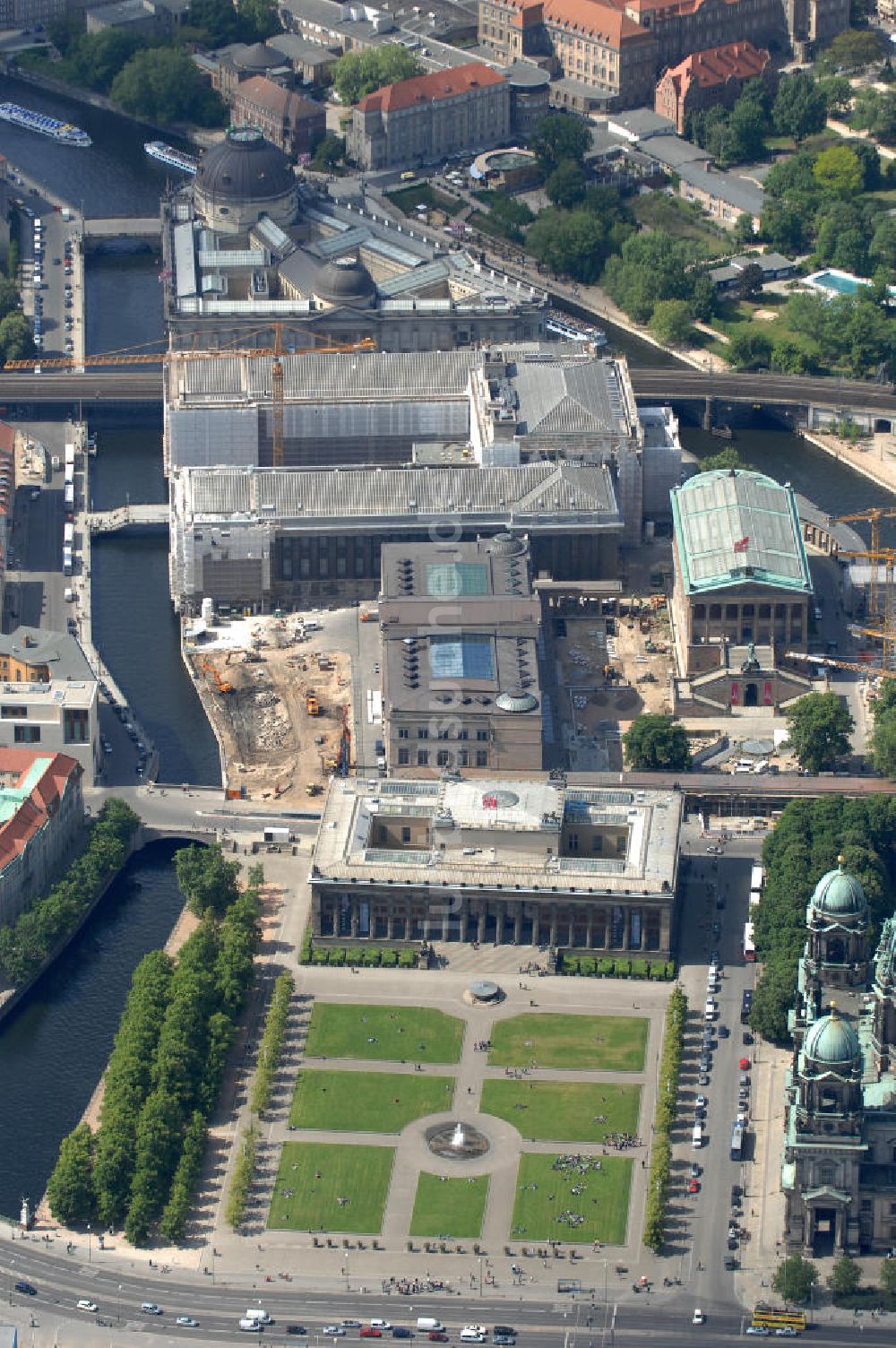 Luftaufnahme Berlin - Berliner Museumsinsel