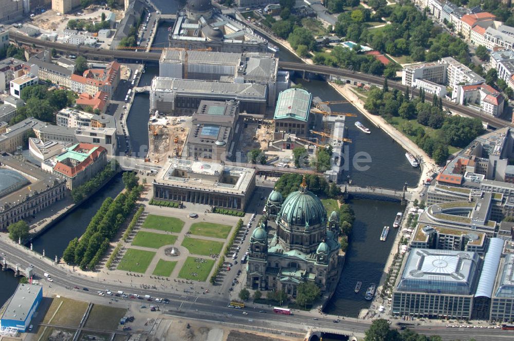 Luftbild Berlin - Berliner Museumsinsel