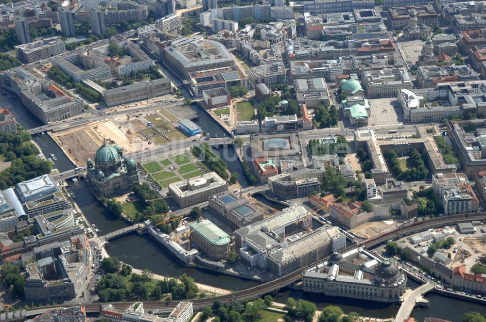 Luftaufnahme Berlin - Berliner Museumsinsel