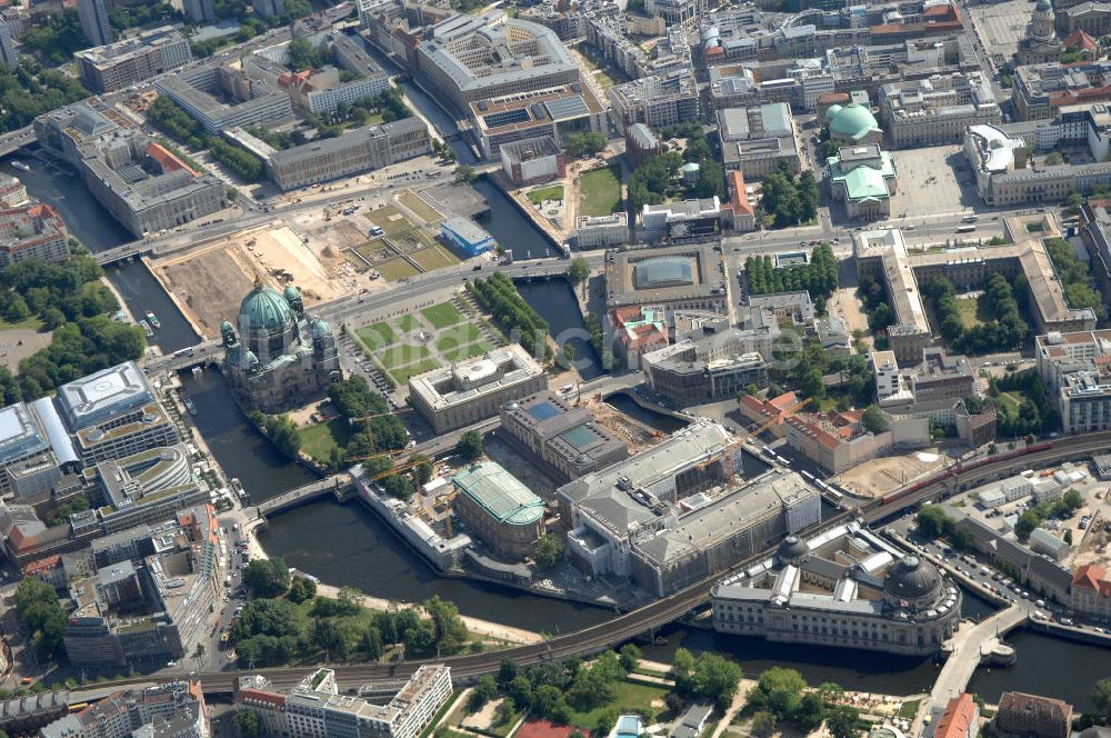 Berlin von oben - Berliner Museumsinsel