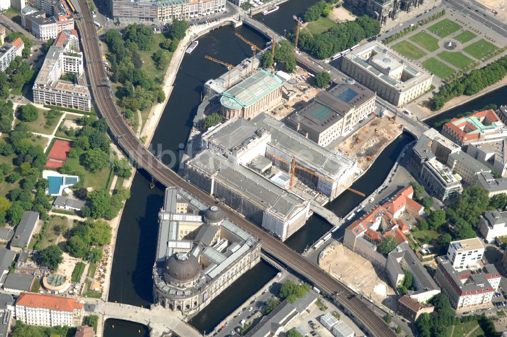 Berlin aus der Vogelperspektive: Berliner Museumsinsel