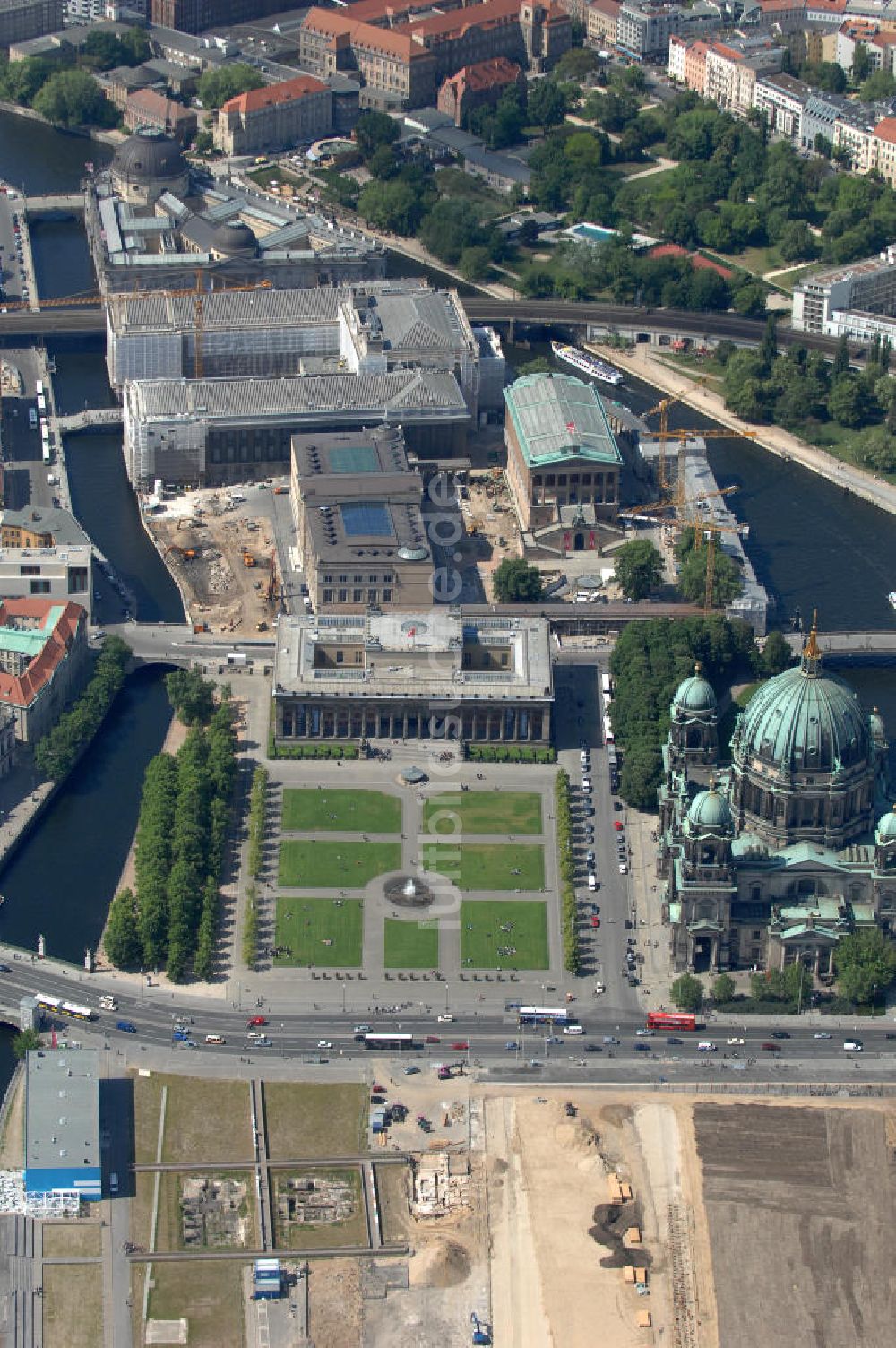 Berlin aus der Vogelperspektive: Berliner Museumsinsel