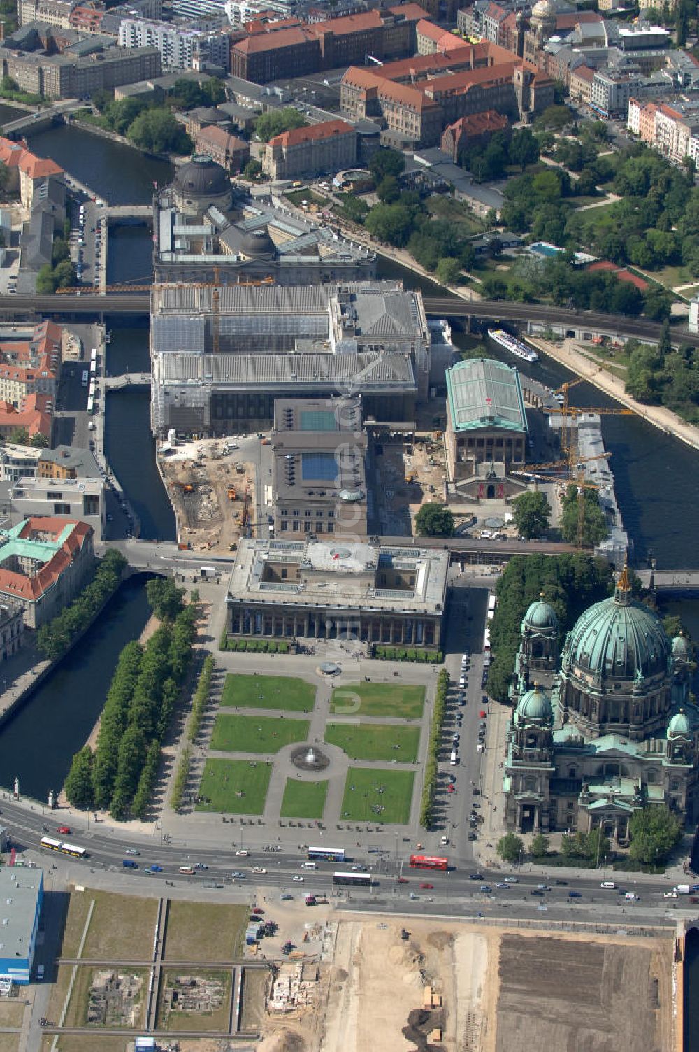 Luftbild Berlin - Berliner Museumsinsel