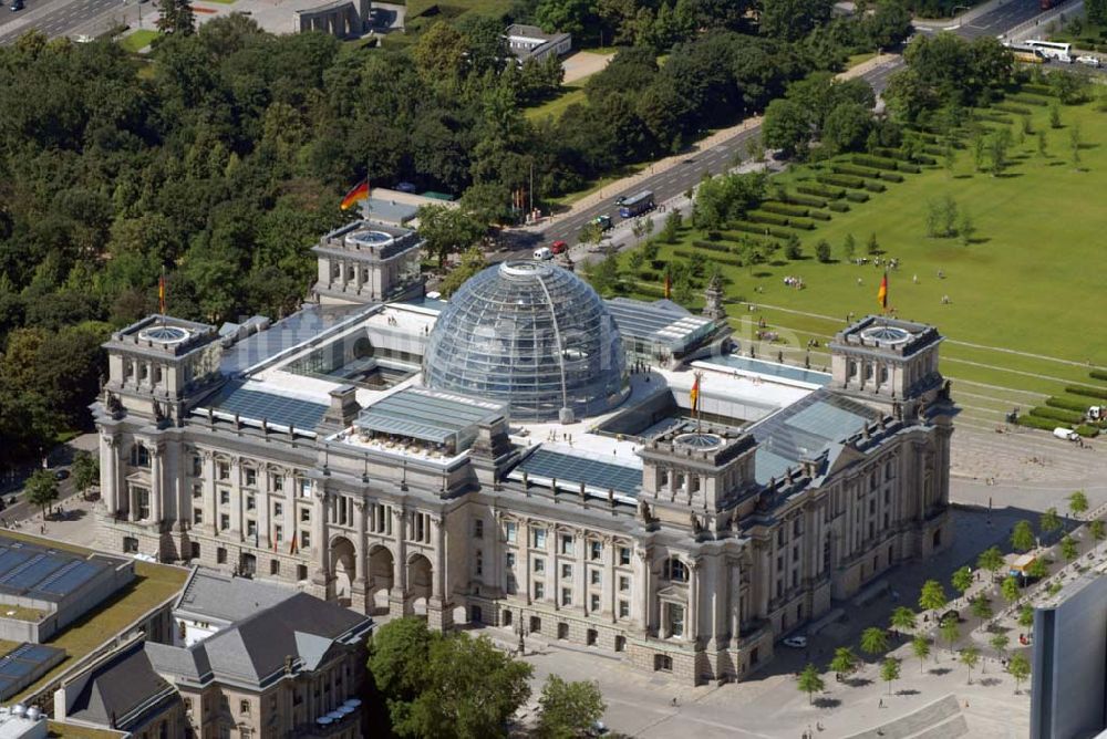 Luftbild Berlin - Berliner Reichtag