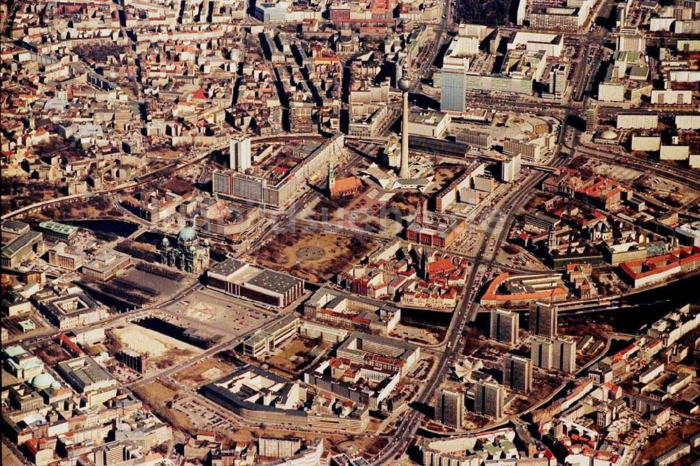 Berlin aus der Vogelperspektive: Berliner Stadtzentrum