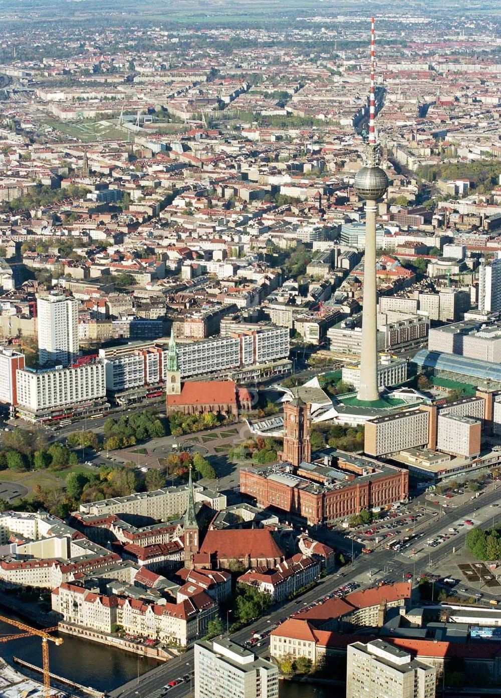 Berlin von oben - Berliner Stadtzentrum