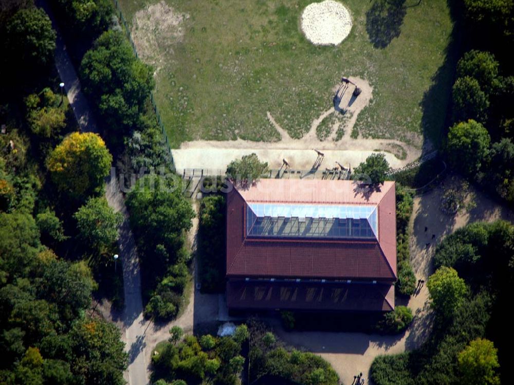 Berlin von oben - Berliner Tierpark in Berlin-Lichtenberg