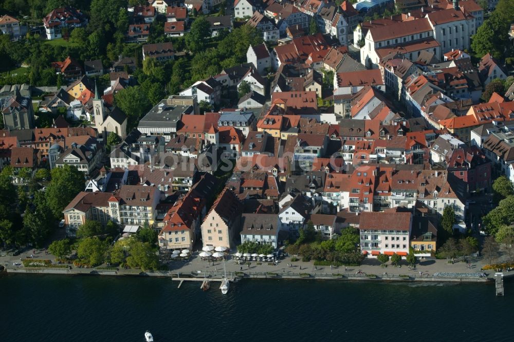 Luftaufnahme Überlingen - Überlingen am Bodensee im Bundesland Baden-Württemberg