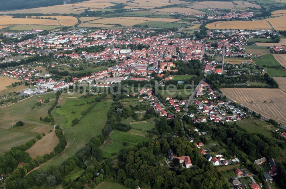 Luftbild Dingelstädt - Übersicht des Ortes Dingelstädt in Thüringen