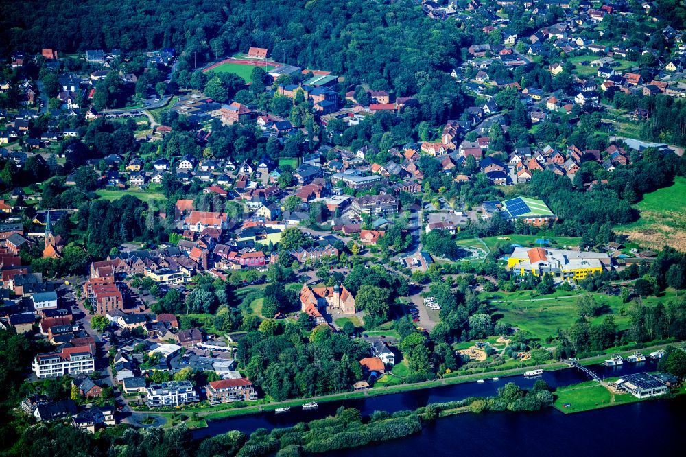 Luftaufnahme Geestland - Übersicht des Stadtgebietes in Geestland im Bundesland Niedersachsen, Deutschland