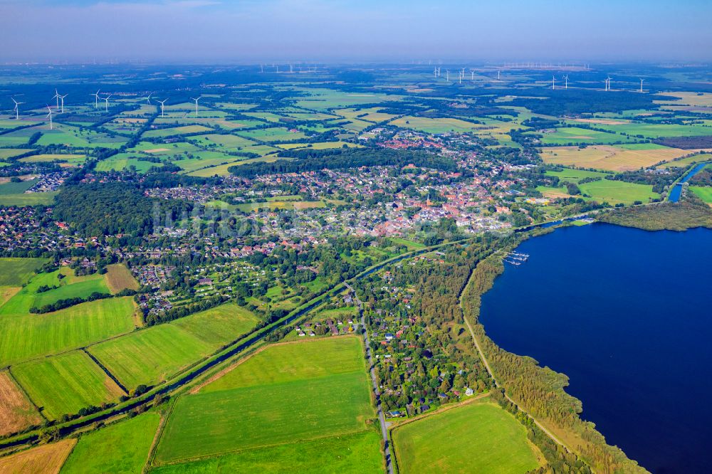 Geestland aus der Vogelperspektive: Übersicht des Stadtgebietes in Geestland im Bundesland Niedersachsen, Deutschland