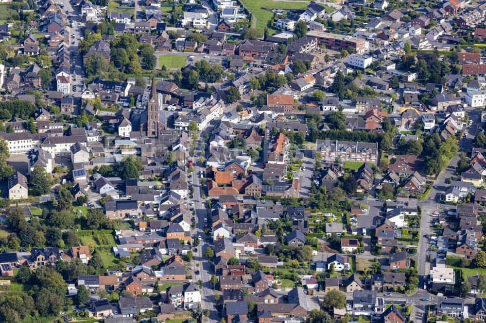 Hardt von oben - Übersicht des Stadtgebietes in Hardt im Bundesland Nordrhein- Westfalen, Deutschland