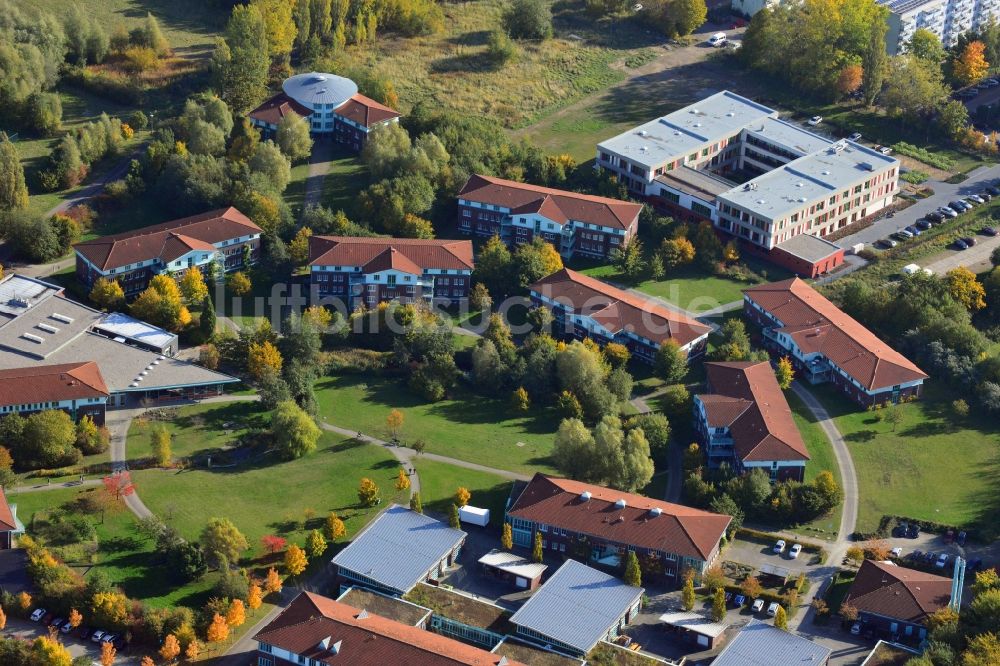 Greifswald aus der Vogelperspektive: Berufsbildungswerk in Greifswald im Bundesland Mecklenburg-Vorpommern