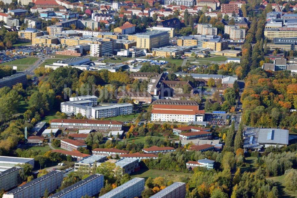 Luftaufnahme Greifswald - Berufsbildungswerk in Greifswald im Bundesland Mecklenburg-Vorpommern