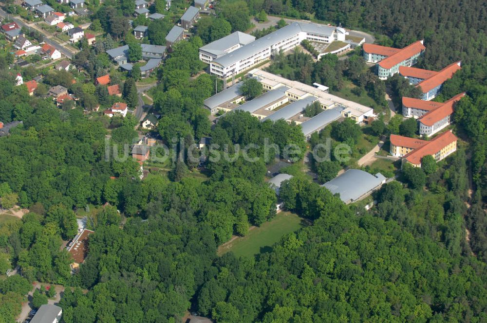 Potsdam von oben - Berufsbildungswerk im Oberlinhaus Potsdam-Babelsberg