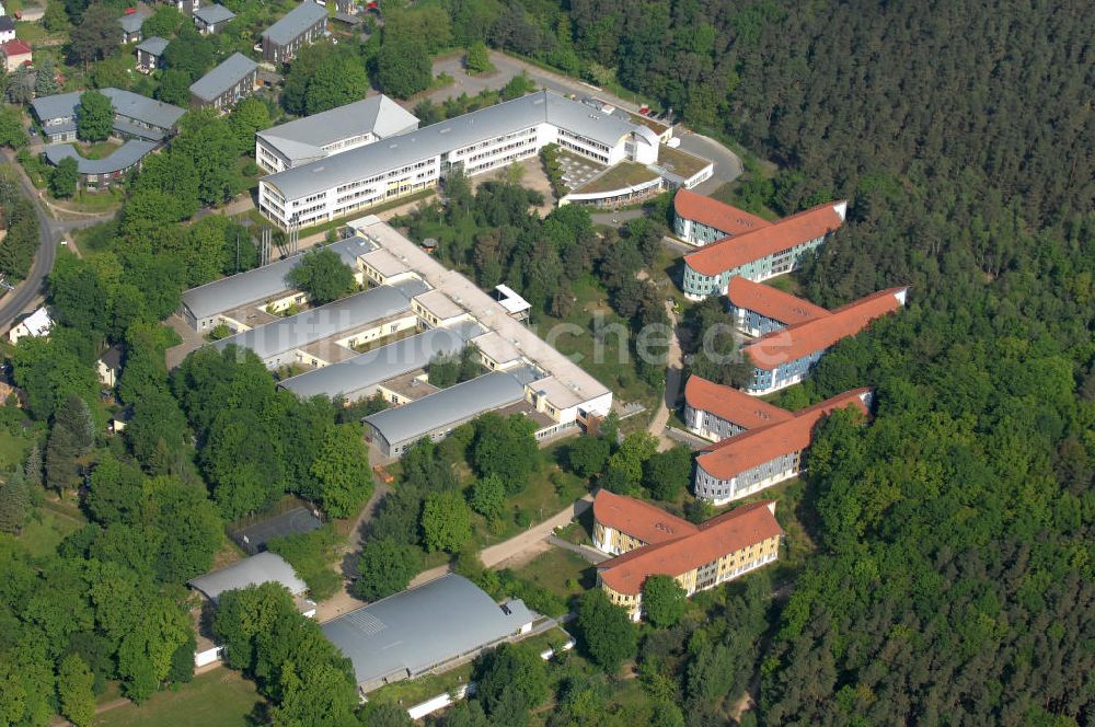 Potsdam aus der Vogelperspektive: Berufsbildungswerk im Oberlinhaus Potsdam-Babelsberg