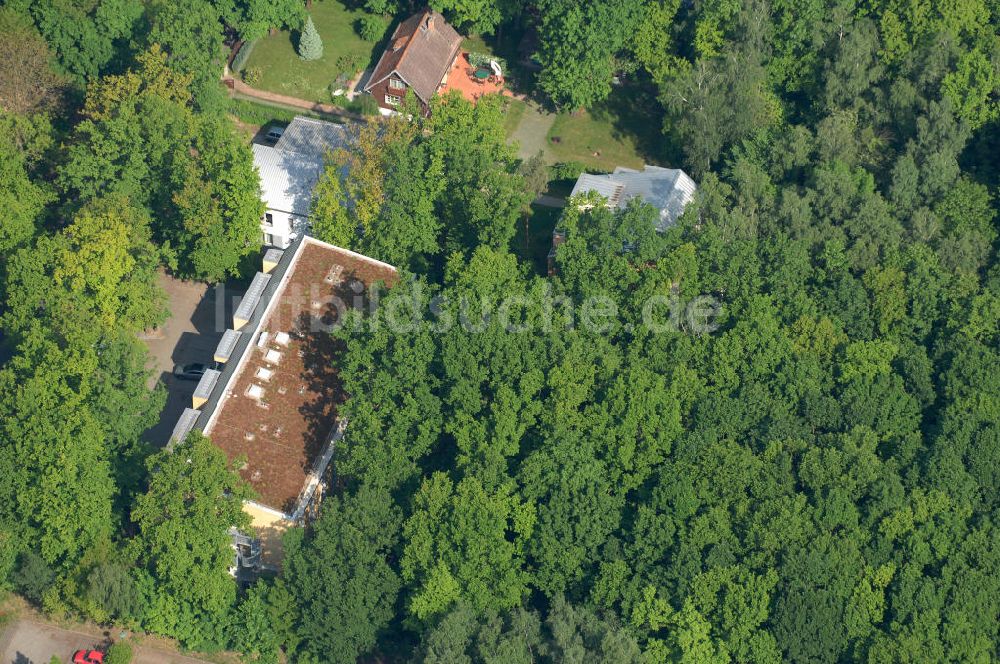 Potsdam von oben - Berufsbildungswerk im Oberlinhaus Potsdam-Babelsberg