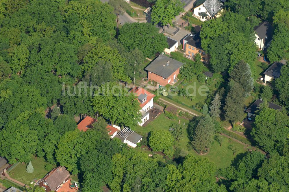 Luftbild Potsdam - Berufsbildungswerk im Oberlinhaus Potsdam-Babelsberg