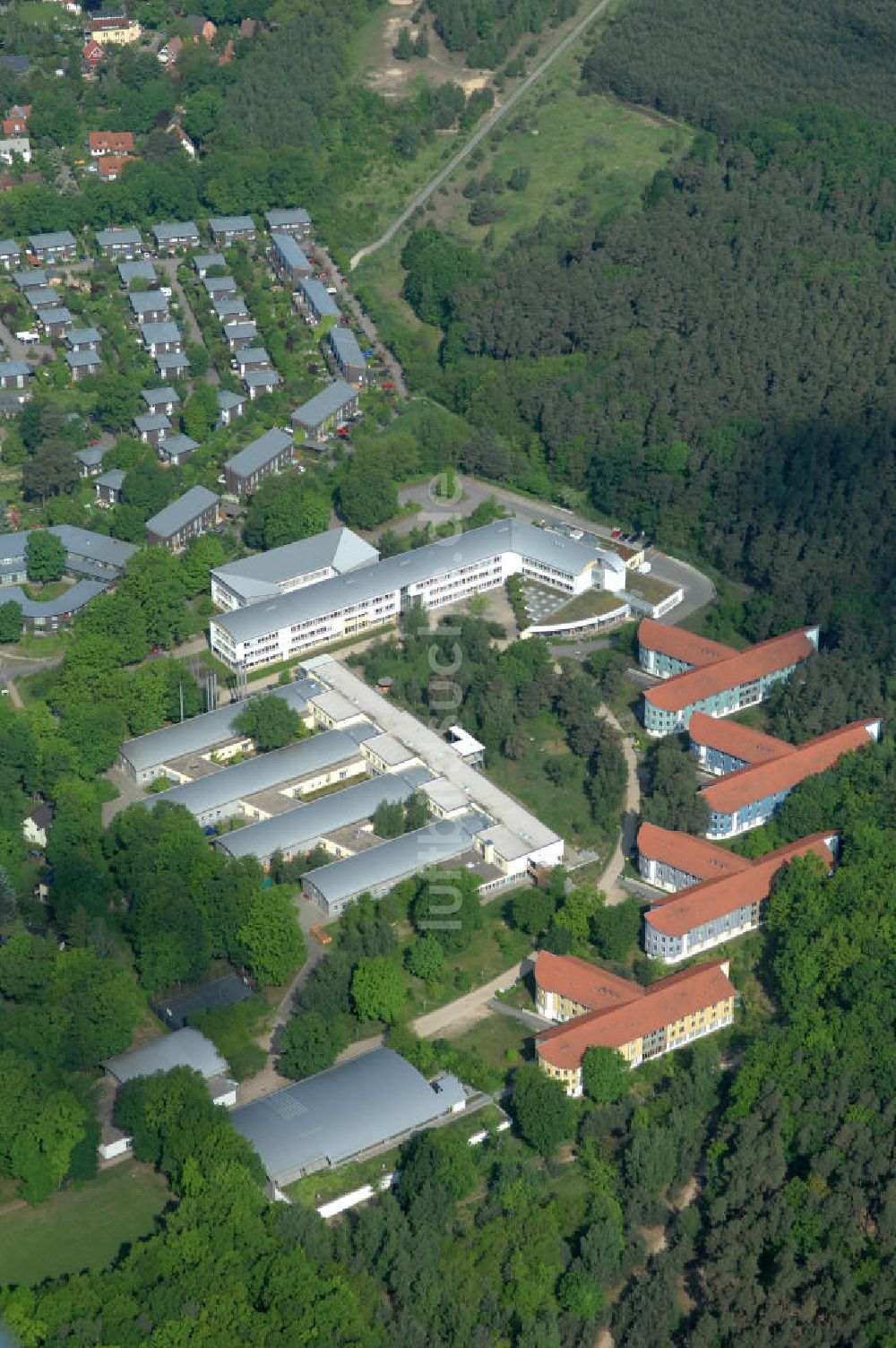 Luftaufnahme Potsdam - Berufsbildungswerk im Oberlinhaus Potsdam-Babelsberg