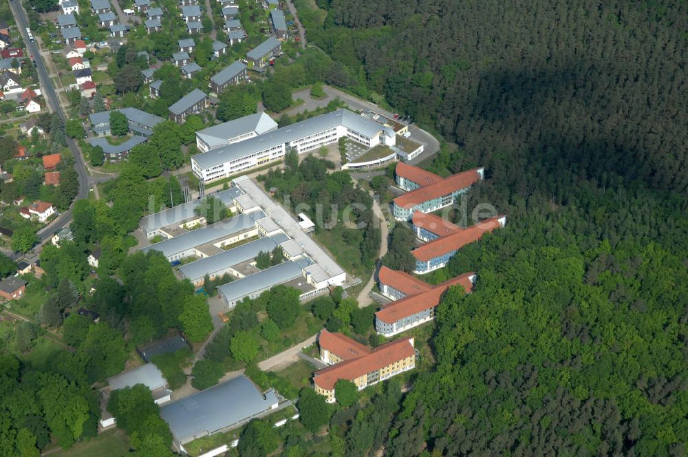 Potsdam von oben - Berufsbildungswerk im Oberlinhaus Potsdam-Babelsberg