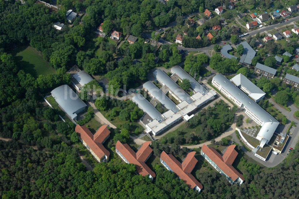 Luftbild Potsdam - Berufsbildungswerk im Oberlinhaus Potsdam-Babelsberg