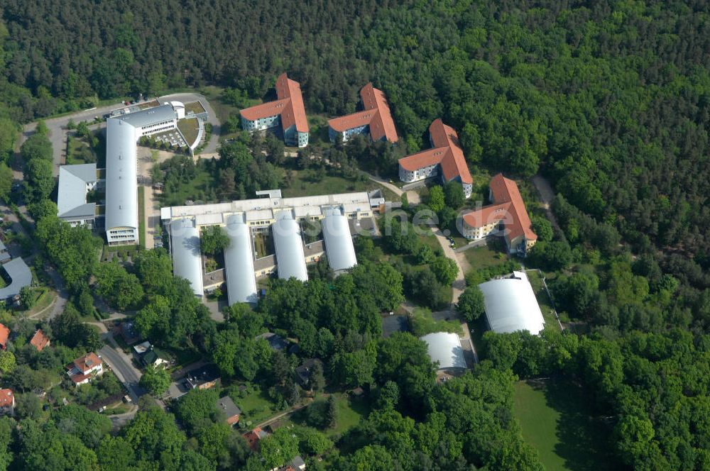 Luftbild Potsdam - Berufsbildungswerk im Oberlinhaus Potsdam-Babelsberg