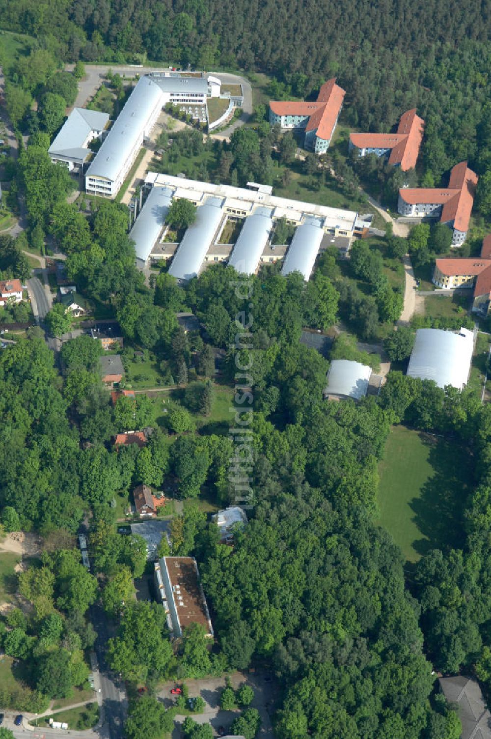 Luftaufnahme Potsdam - Berufsbildungswerk im Oberlinhaus Potsdam-Babelsberg