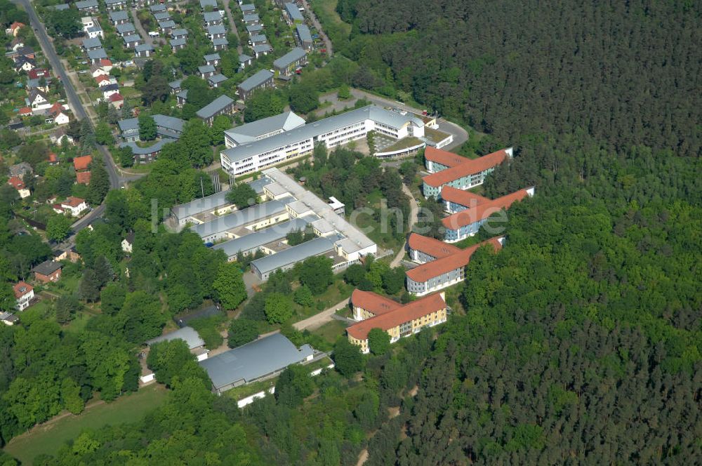 Luftbild Potsdam - Berufsbildungswerk im Oberlinhaus Potsdam-Babelsberg