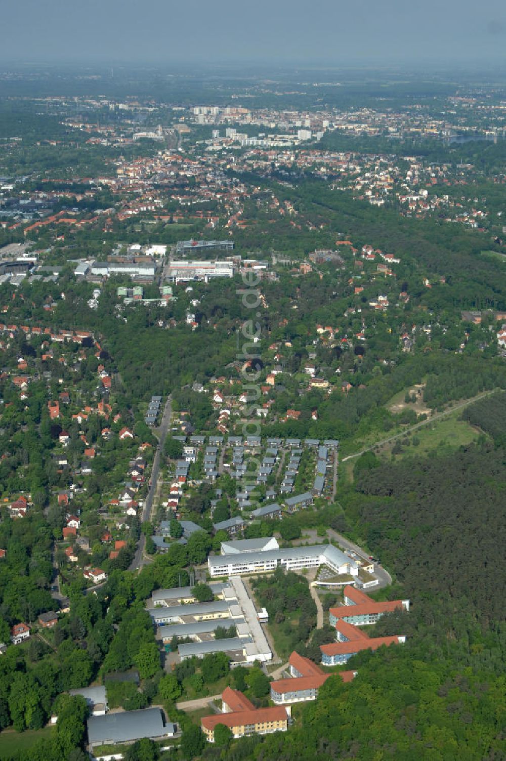 Luftaufnahme Potsdam - Berufsbildungswerk im Oberlinhaus Potsdam-Babelsberg