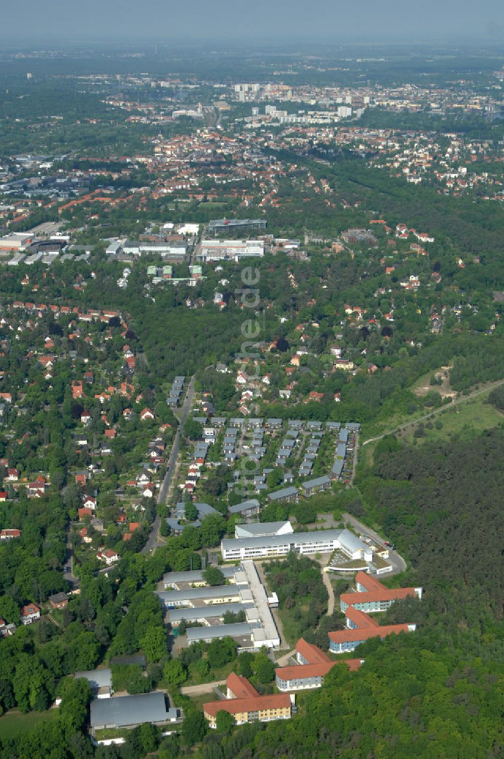 Potsdam von oben - Berufsbildungswerk im Oberlinhaus Potsdam-Babelsberg