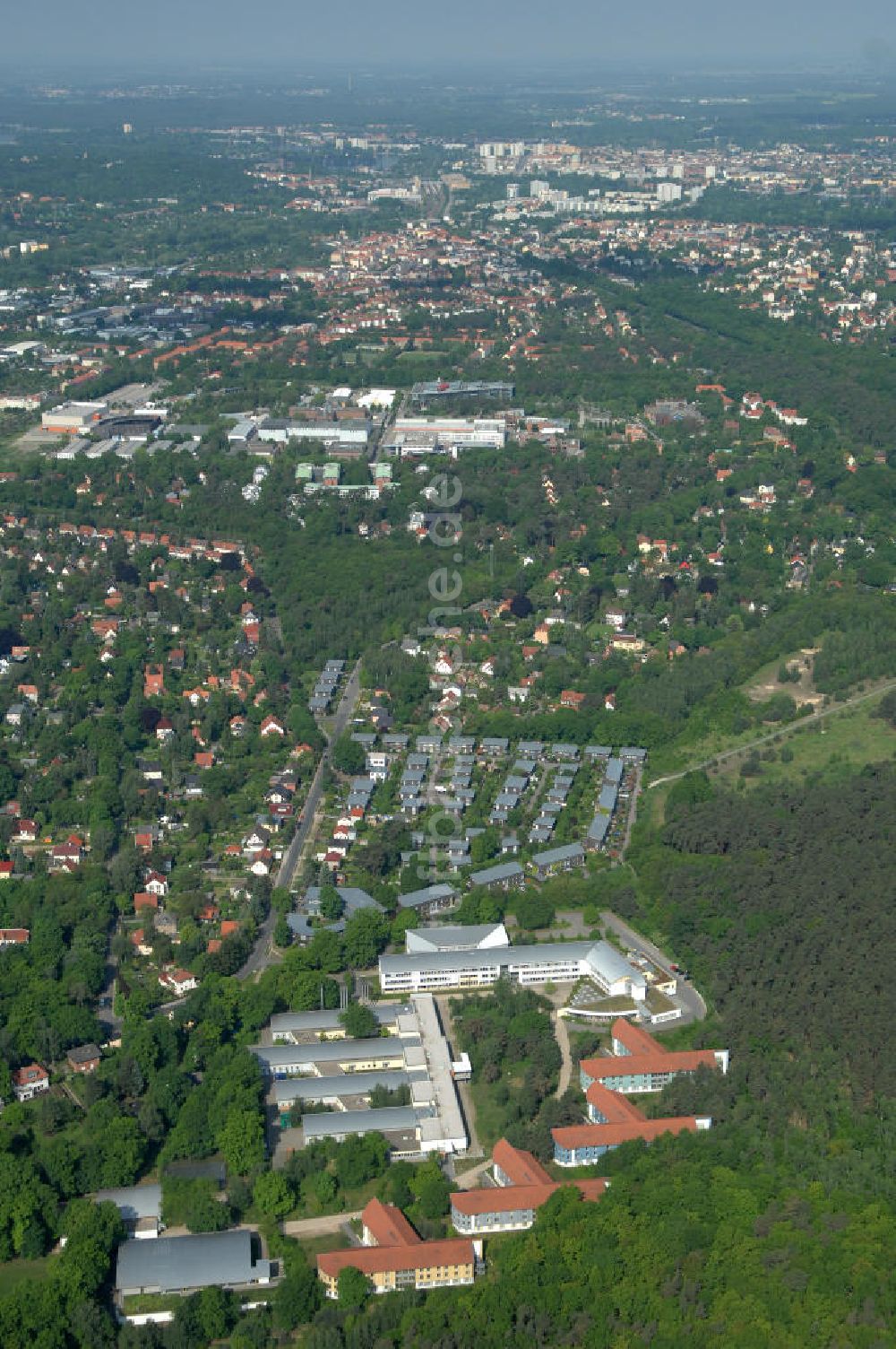 Potsdam aus der Vogelperspektive: Berufsbildungswerk im Oberlinhaus Potsdam-Babelsberg