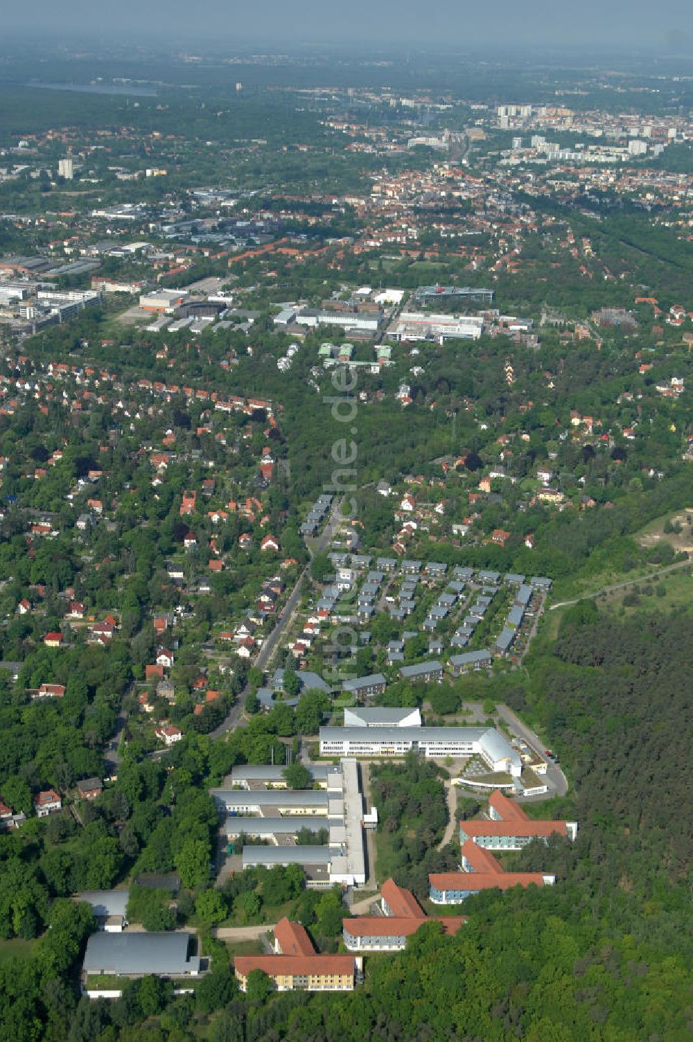 Luftbild Potsdam - Berufsbildungswerk im Oberlinhaus Potsdam-Babelsberg