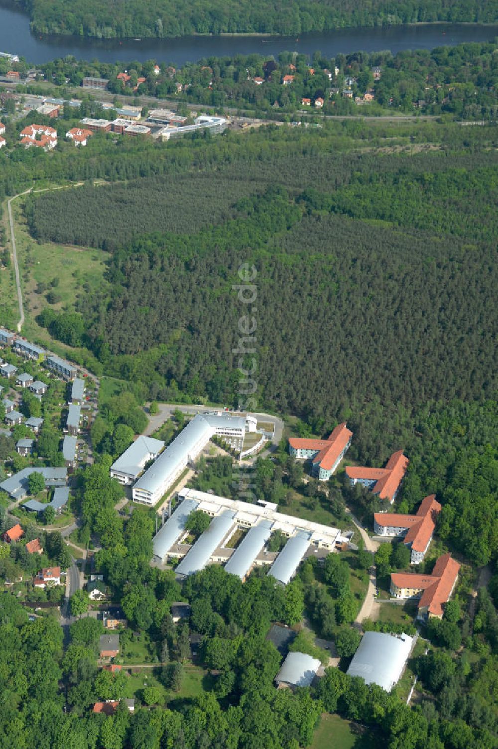 Luftaufnahme Potsdam - Berufsbildungswerk im Oberlinhaus Potsdam-Babelsberg