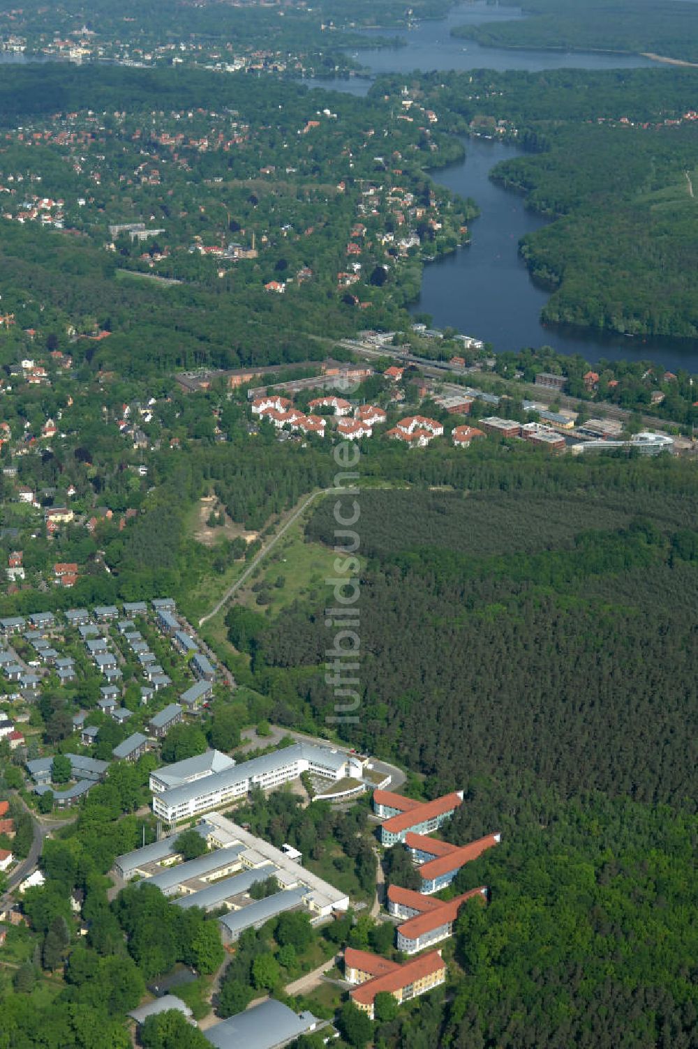 Luftbild Potsdam - Berufsbildungswerk im Oberlinhaus Potsdam-Babelsberg