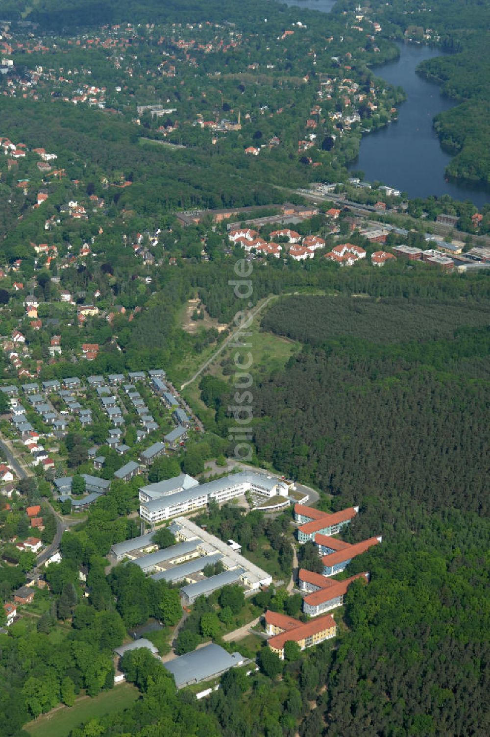 Luftaufnahme Potsdam - Berufsbildungswerk im Oberlinhaus Potsdam-Babelsberg