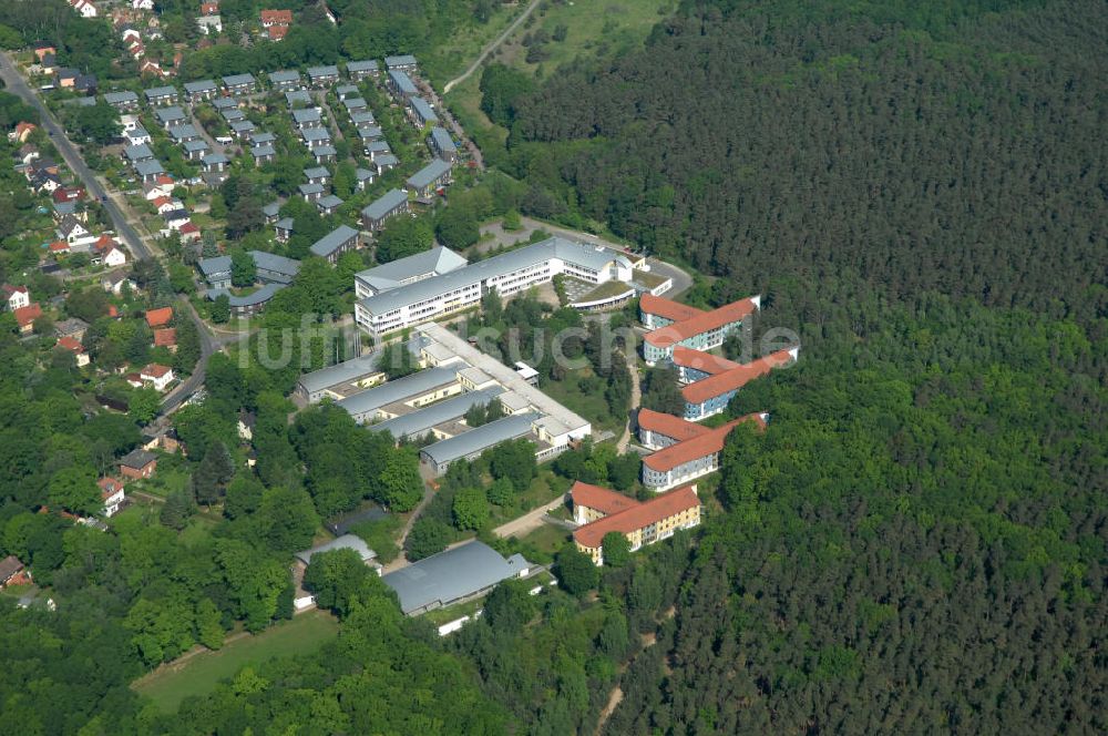 Potsdam von oben - Berufsbildungswerk im Oberlinhaus Potsdam-Babelsberg