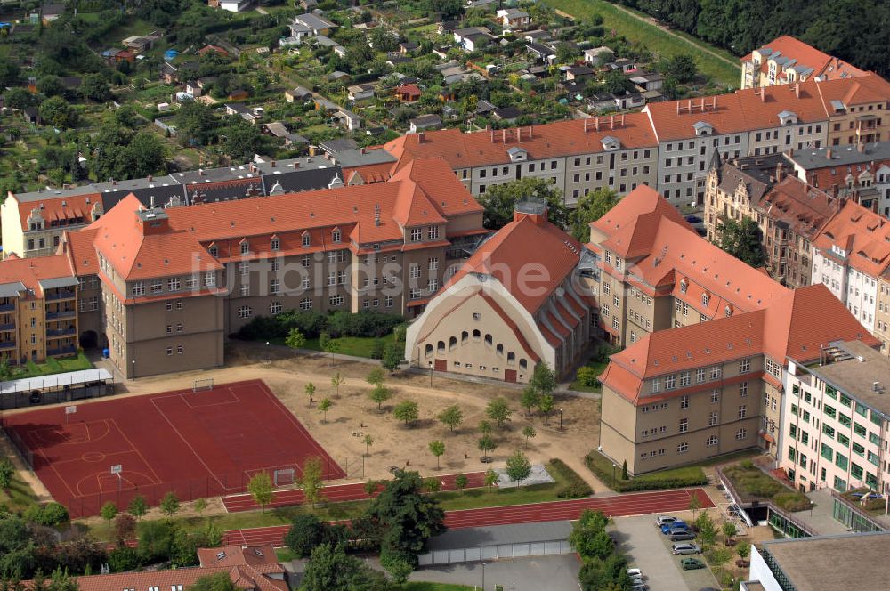 Luftaufnahme Görlitz - Berufschulzentrum Görlitz