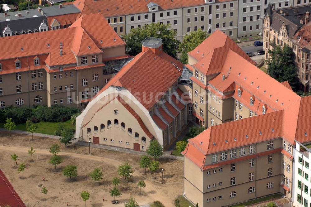 Görlitz von oben - Berufschulzentrum Görlitz