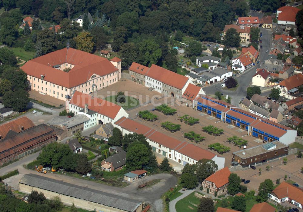 Haldensleben aus der Vogelperspektive: Berufsschule Althaldensleben (ehem. Kloster)