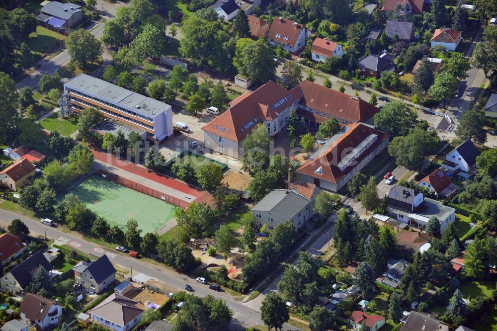 Luftaufnahme Berlin-Mahlsdorf - BEST-Sabel-Grundschule in Berlin-Mahlsdorf