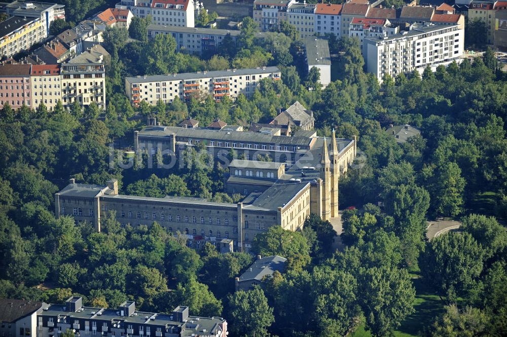 Berlin aus der Vogelperspektive: Bethanien in Berlin-Kreuzberg