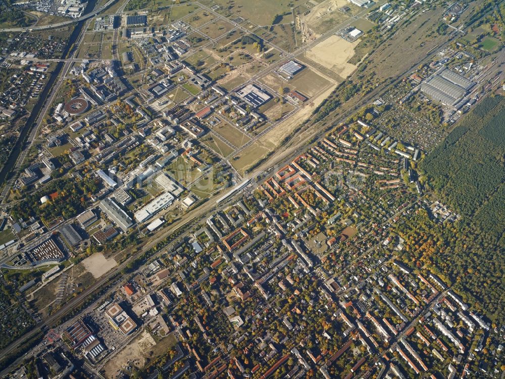 Luftbild Berlin - Betriebshof Berlin - Schöneweide in Berlin