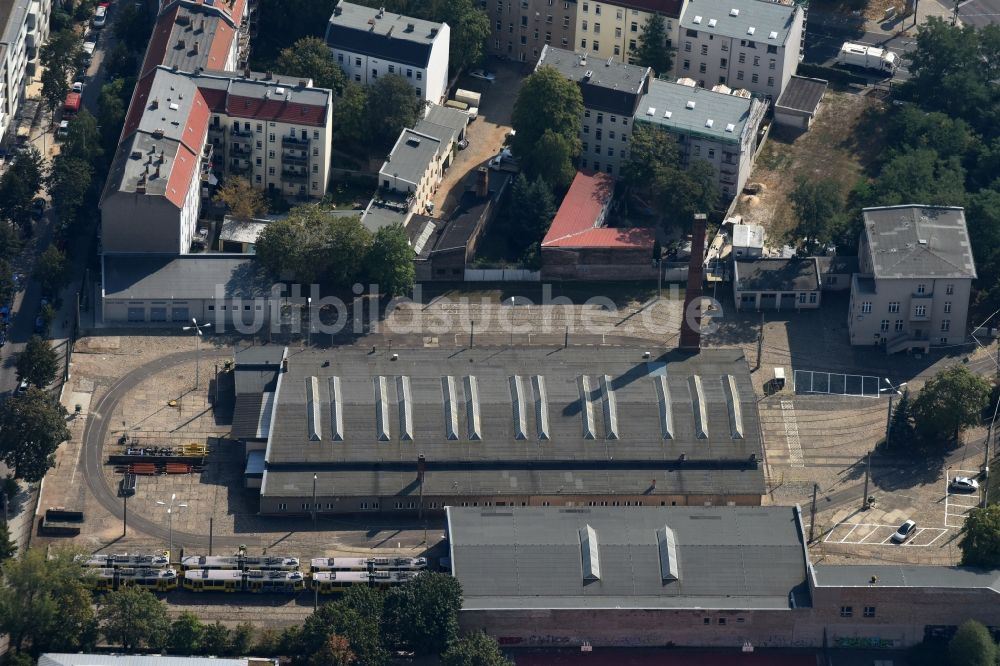 Luftbild Berlin - Betriebshof der BVG in Berlin