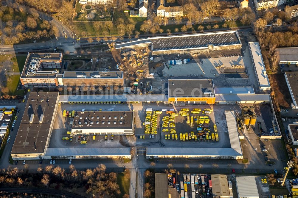 Luftbild Dortmund - Betriebshof der DOLOG - Dortmunder Logistik- und Objektbaugesellschaft mbH in Dortmund im Bundesland Nordrhein-Westfalen, Deutschland