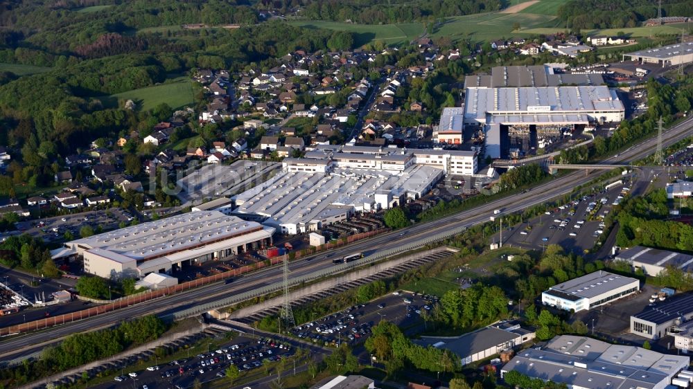 Luftbild Windhagen - Betriebshof der Wirtgen Windhagen Vertriebs- und Service GmbH in Windhagen im Bundesland Rheinland-Pfalz