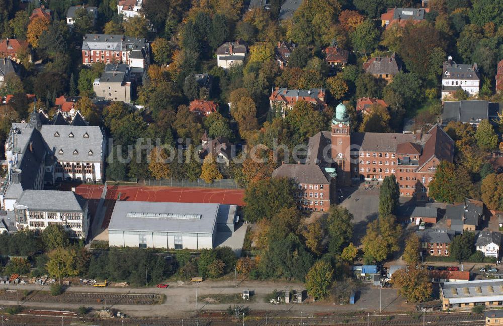 Luftbild Berlin - Beucke- Oberschule und das Schadow- Gymnasium