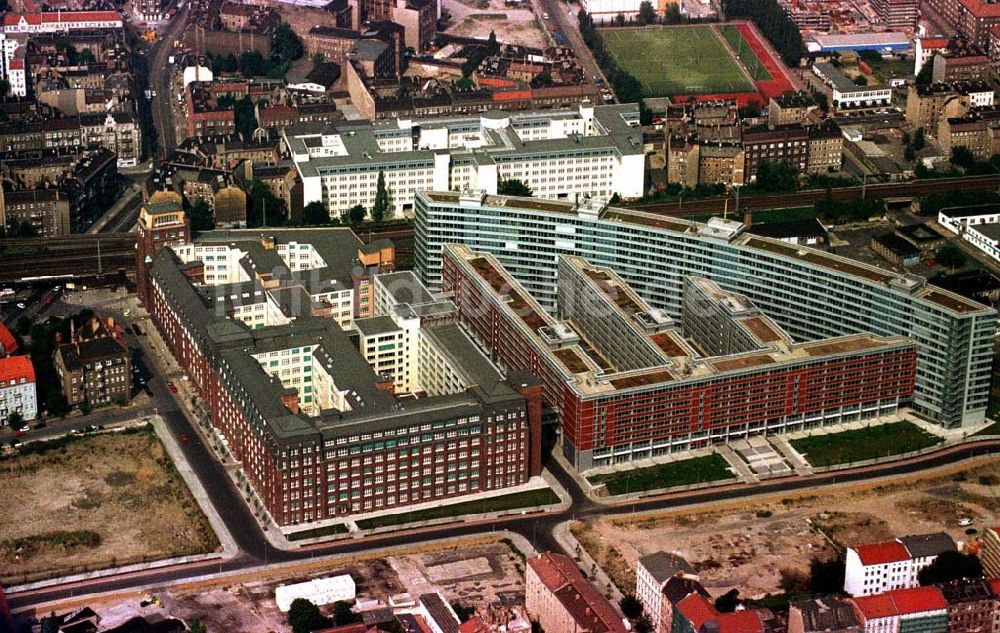 Berlin von oben - BfA Bürokomplex Ostkreuz