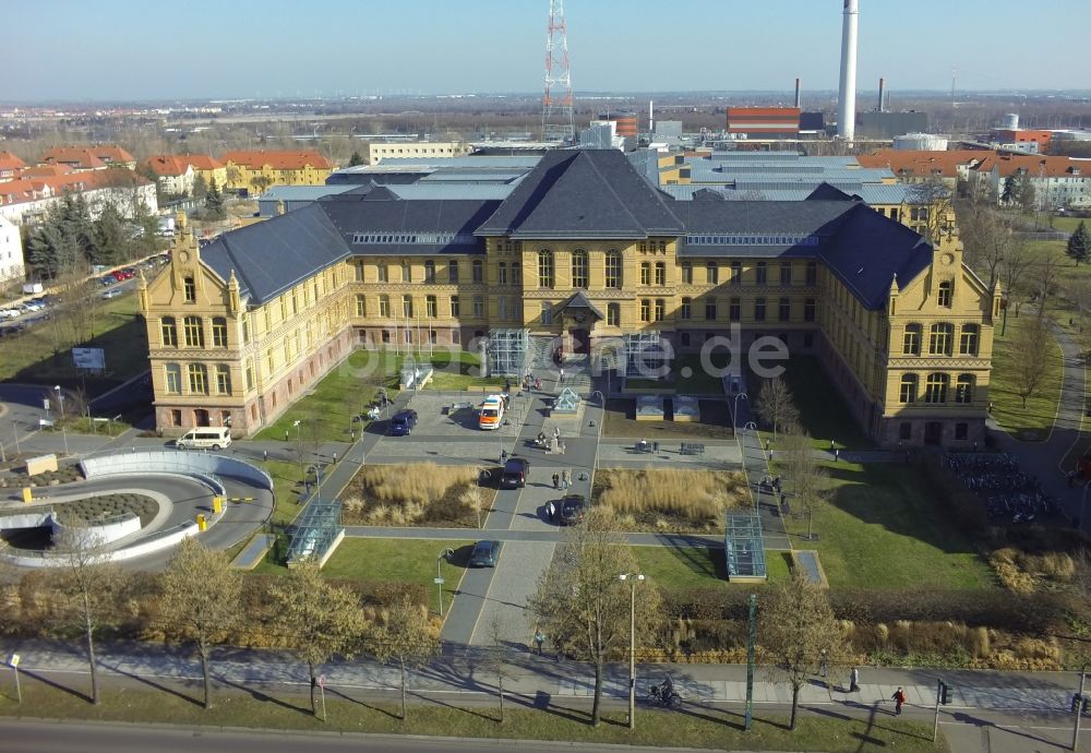 Luftbild Halle / Saale - BG - Berufsgenossenschaftliche Kliniken Bergmannstrost Halle in Halle / Saale in Sachsen-Anhalt